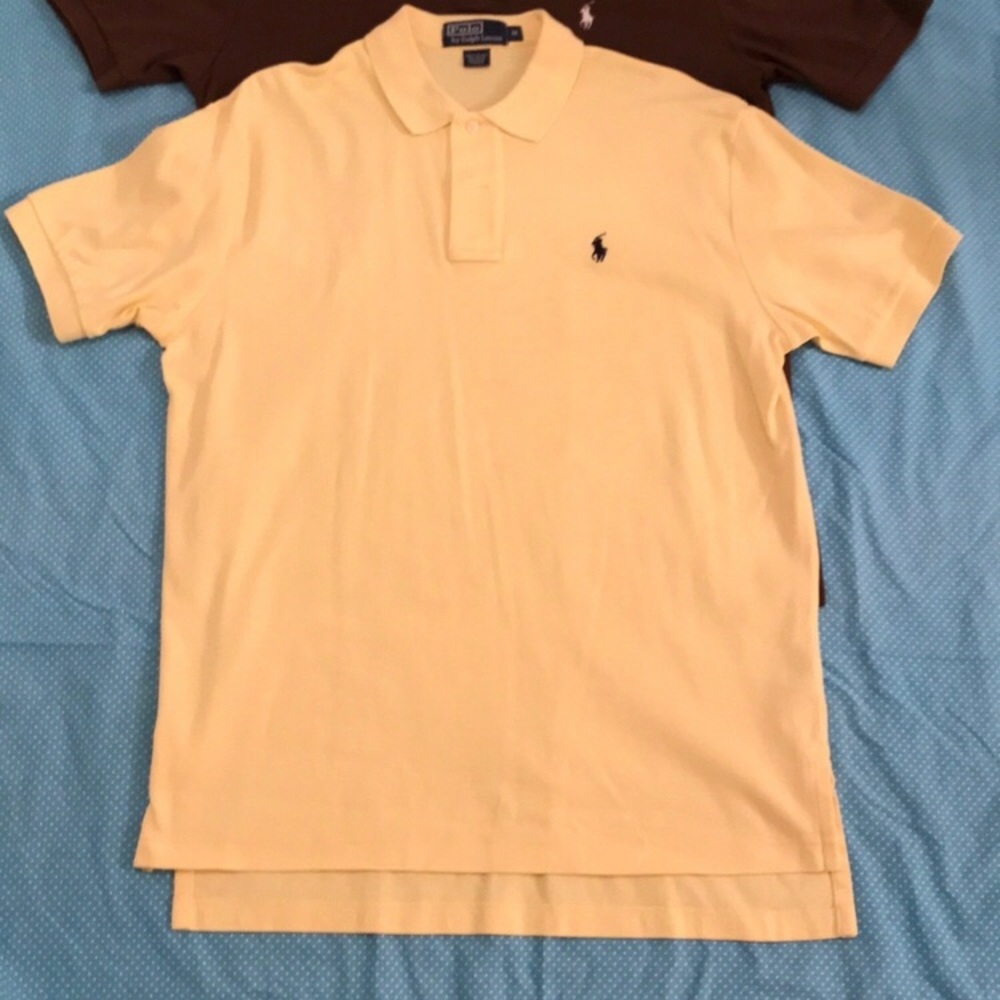 19. Polo Shirt by Ralph Lauren Yellow Size M